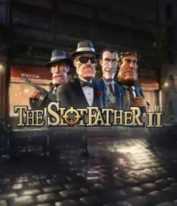 Dive into the underworld world of The Slotfather 2 slot by Betsoft, featuring a lineup of iconic mafia characters set against a dark urban backdrop. This image depicts the dramatic atmosphere of the mafia underworld with its striking character design and suspenseful setting. Perfect for lovers of gangster-themed games, offering a thrilling escape. 